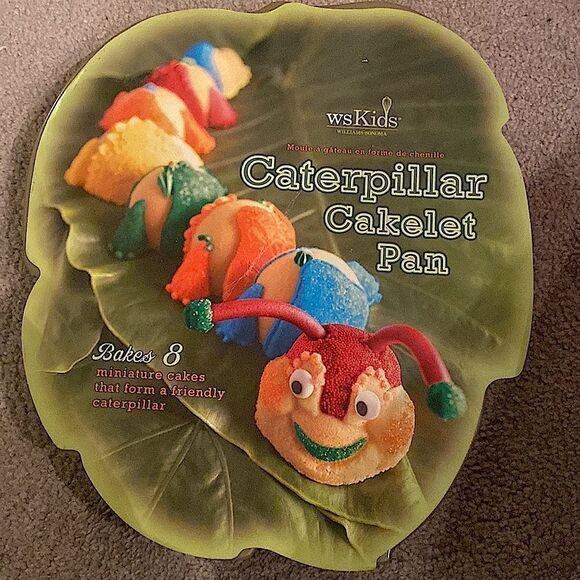 Williams Sonoma/Nordic Ware Caterpillar Cakelet Pan! - Picture 1 of 7